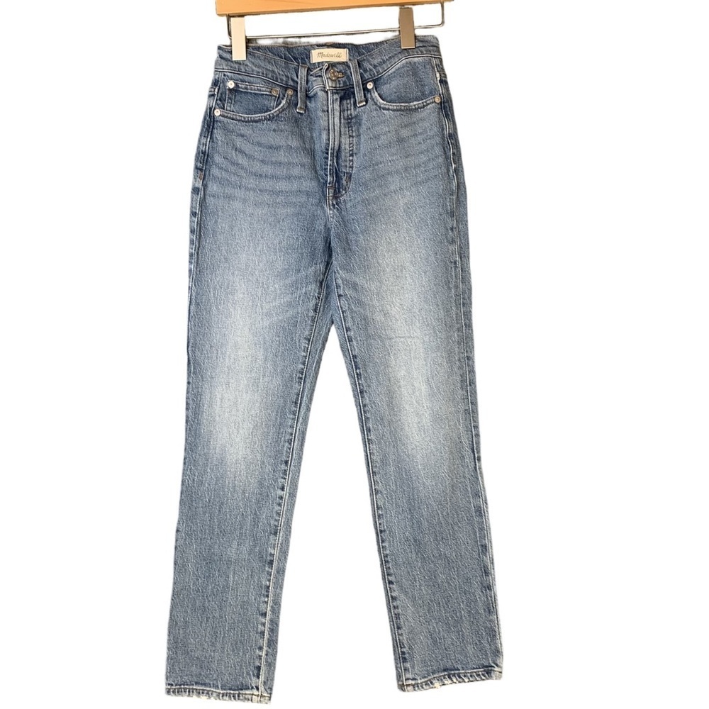 Madewell The Pefect Vintage Jean High Rise Medium Wash Stretch Denim Size 25 - Picture 4 of 16